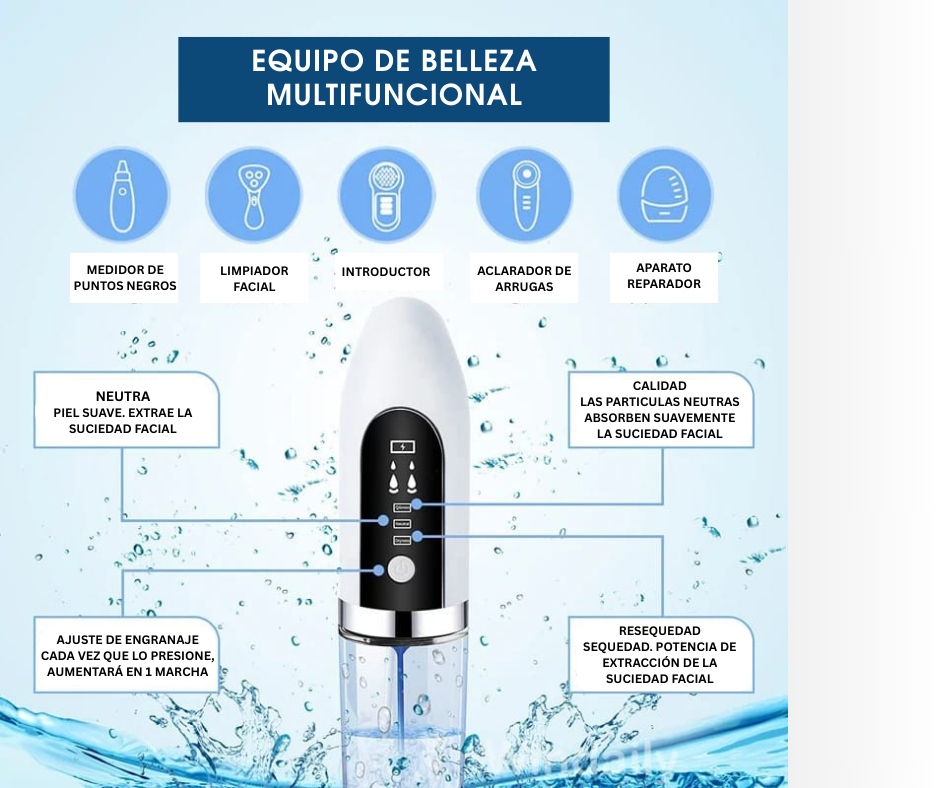 LIMPIADOR FACIAL/ EXTRACTOR DE PUNTOS NEGROS