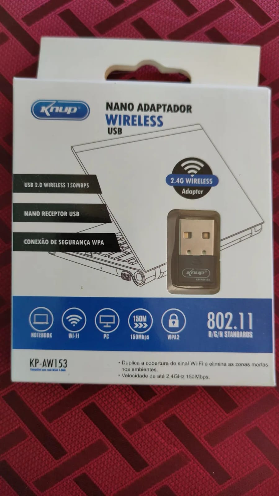 RECEPTOR DE WIFI USB