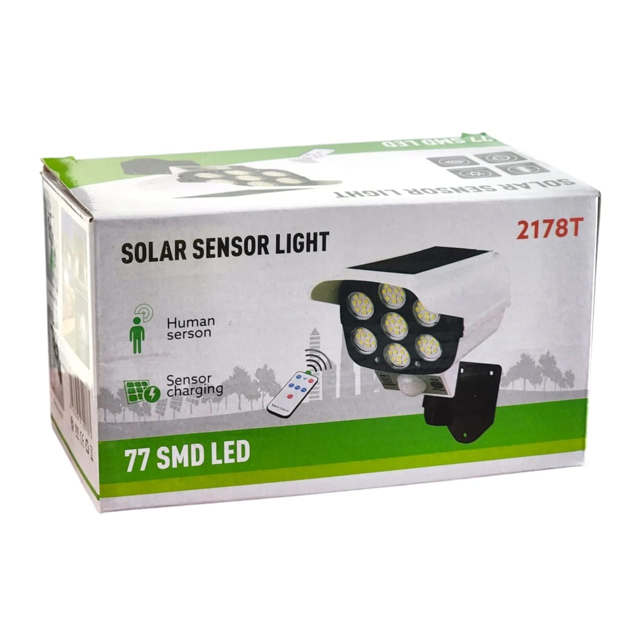 LUMINARIA SOLAR CON SENSOR DE MOVIMIENTO
