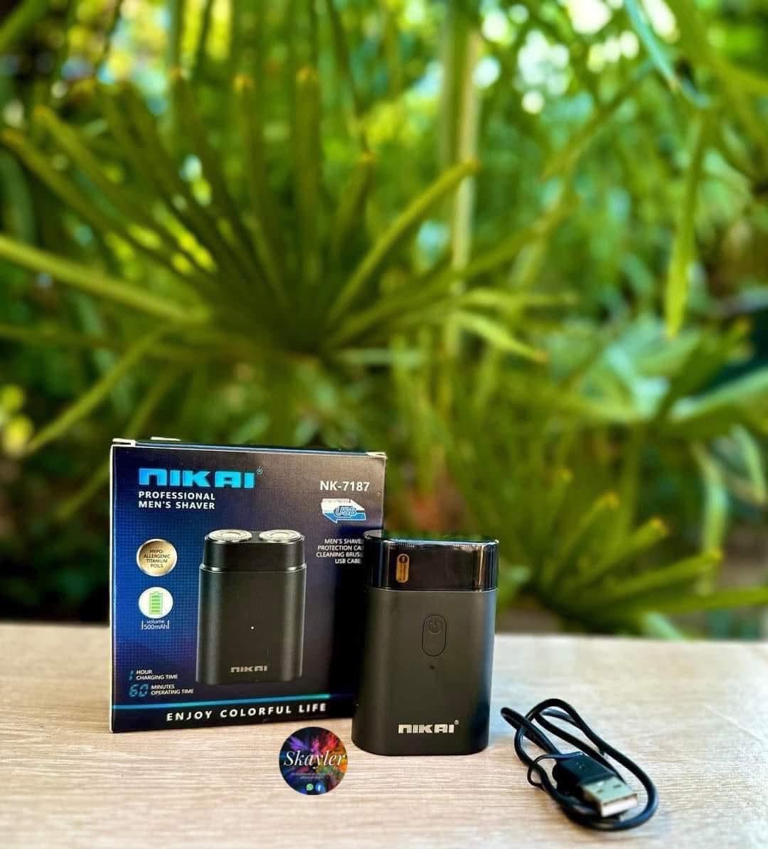 AFEITADORA ELÉCTRICA 2 CABEZAS NIKAI