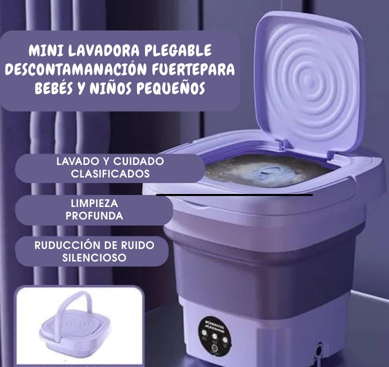 MINI LAVADORA PLEGABLE