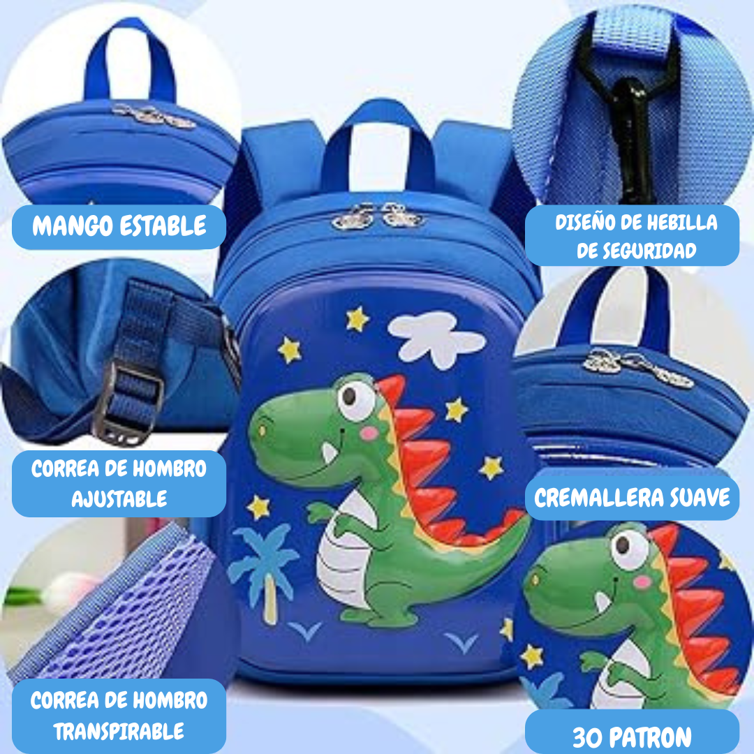 MOCHILA INFANTIL DINO