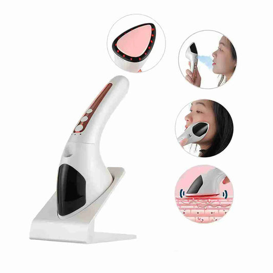 MASAJEADOR FACIAL ANTIARRUGAS CON LUZ LED