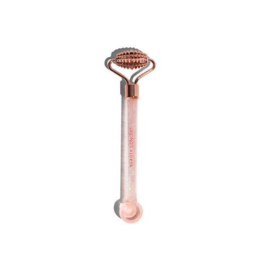 MASAJEADOR FACIAL ELÉCTRICO ROLLER ROSA