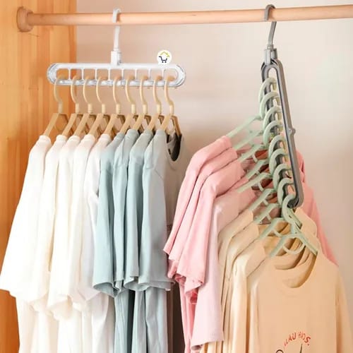 COLGADOR DE ROPA PLEGABLE 9 EN 1
