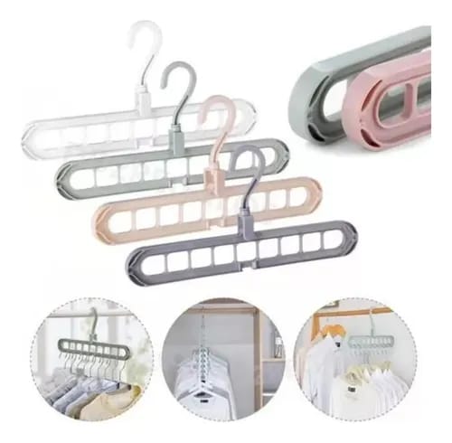 COLGADOR DE ROPA PLEGABLE 9 EN 1