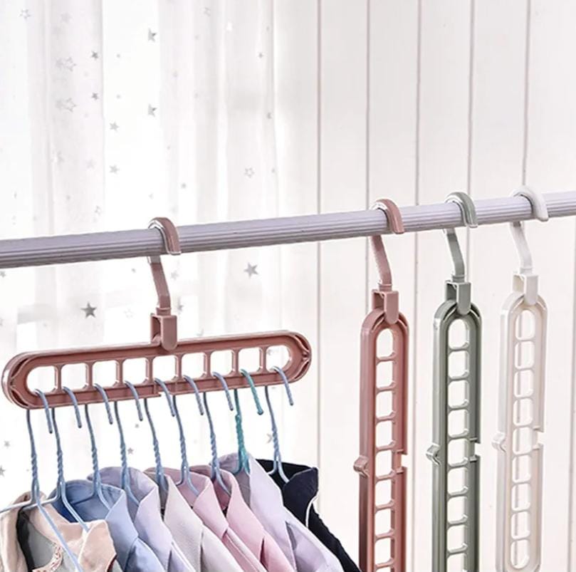 COLGADOR DE ROPA PLEGABLE 9 EN 1