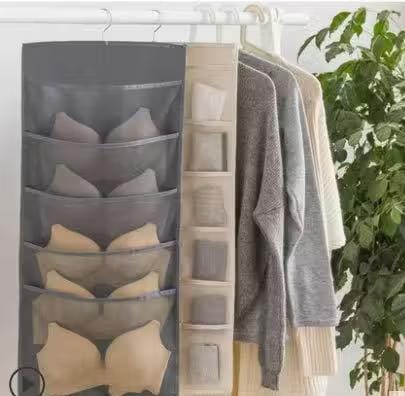ORGANIZADOR COLGANTE DE ROPA INTERIOR Y ACCESORIOS