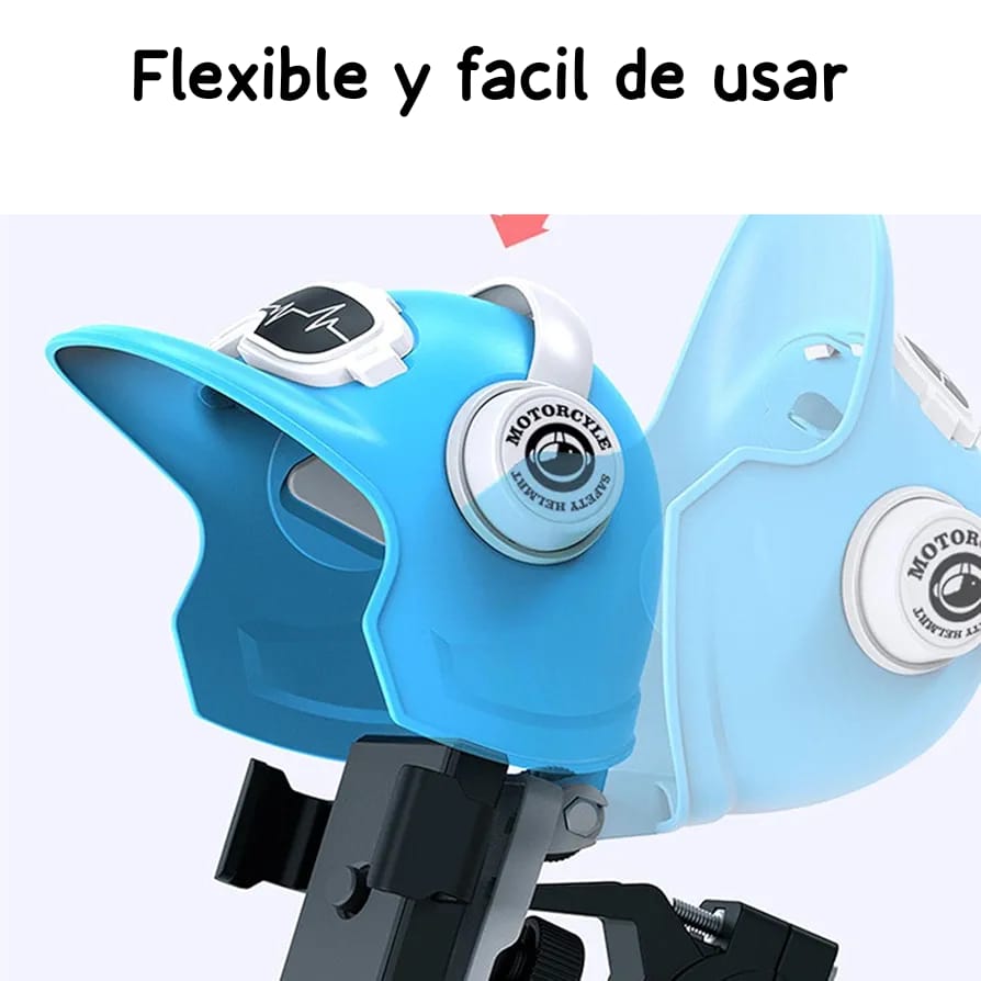 SOPORTE DE CELULAR CASQUITO TOMATE