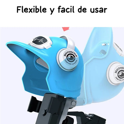 SOPORTE DE CELULAR CASQUITO TOMATE