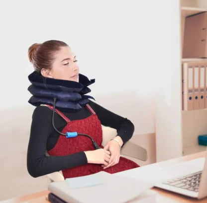 ALMOHADA CERVICAL INFLABLE DE TRACCIÓN