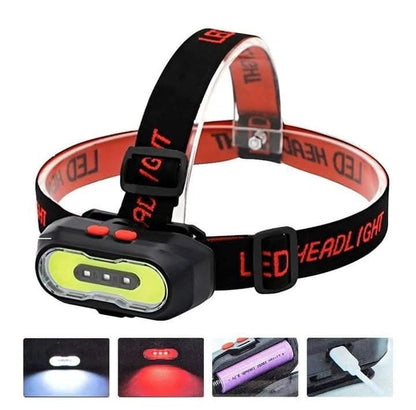 LINTERNA FRONTAL LED RECARGABLE KX-301