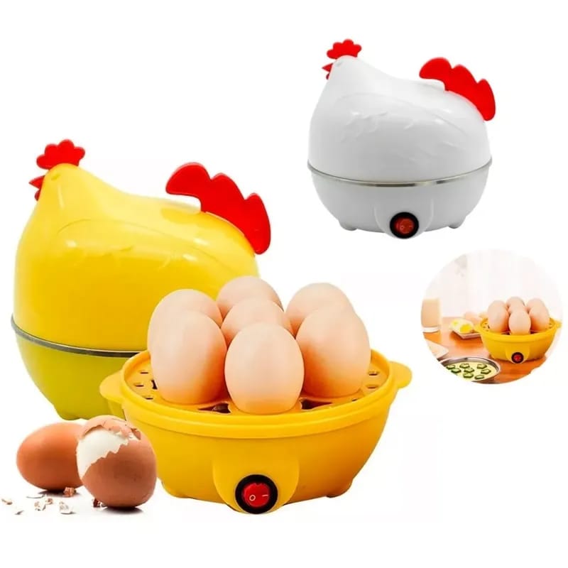 HERVIDOR DE HUEVOS ELÉCTRICO CON DISEÑO DE GALLINA
