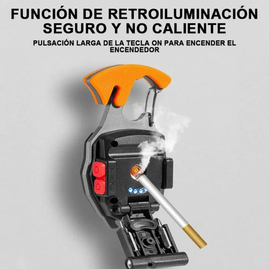 LLAVERO MULTIFUNCIONAL LED USB