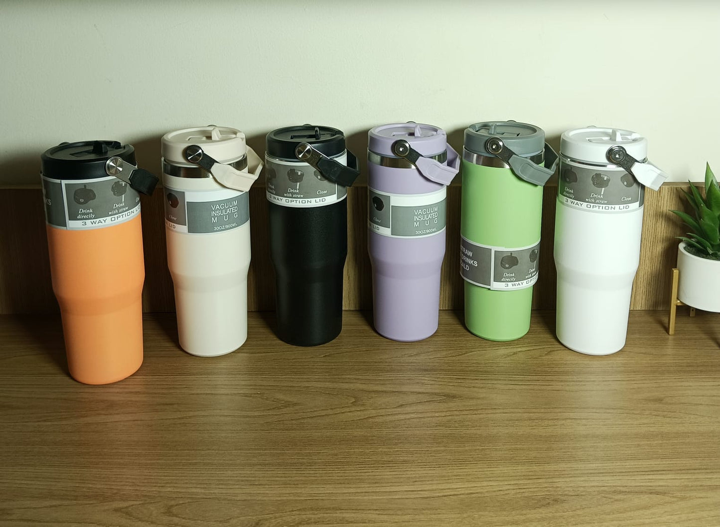 VASO TÉRMICO DE ACERO INOXIDABLE 900 ml