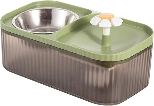 BEBEDERO DE MASCOTA CON DISPENSADOR