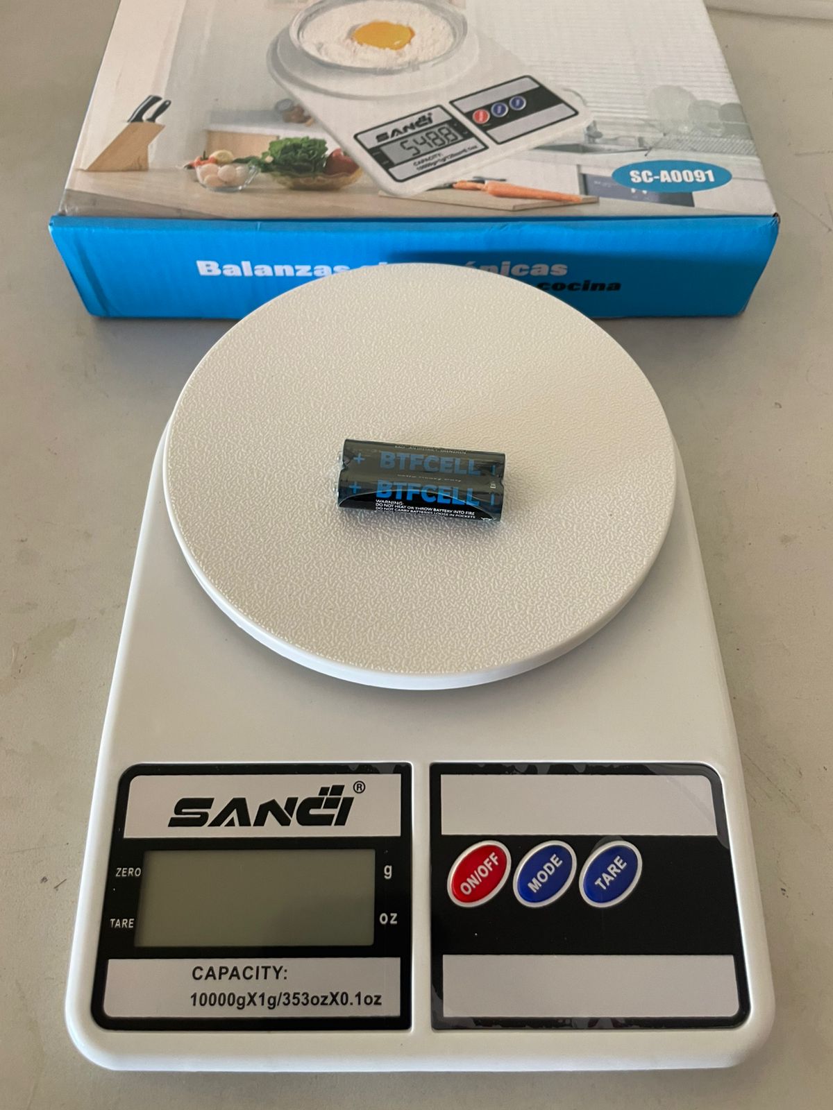 BALANZA GRAMERA DIGITAL