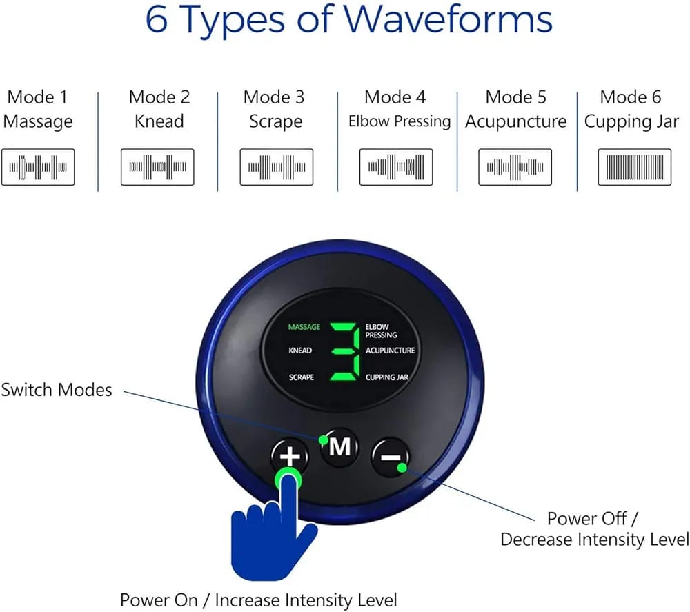 MASAJEADOR ELÉCTRICO DE PIES EMS