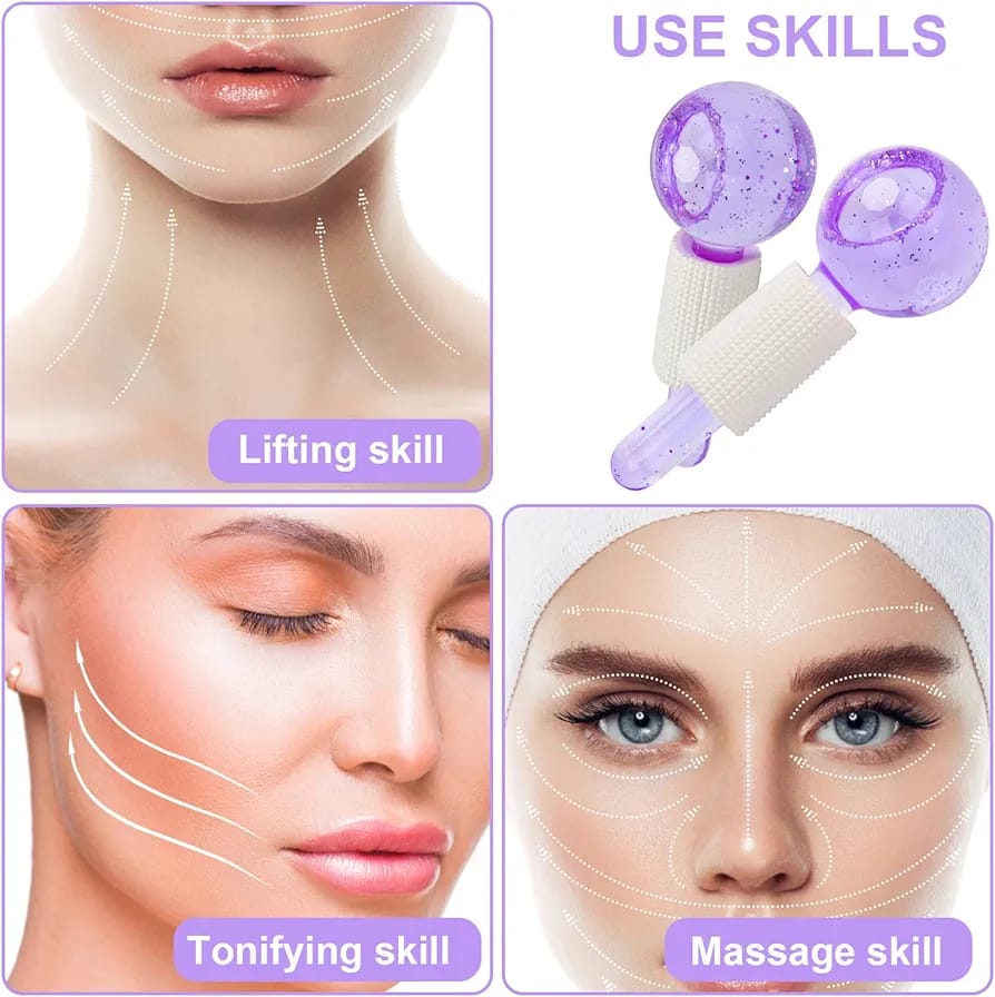MASAJEADOR FACIAL DE HIELO