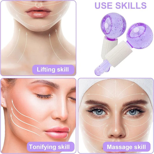 MASAJEADOR FACIAL DE HIELO