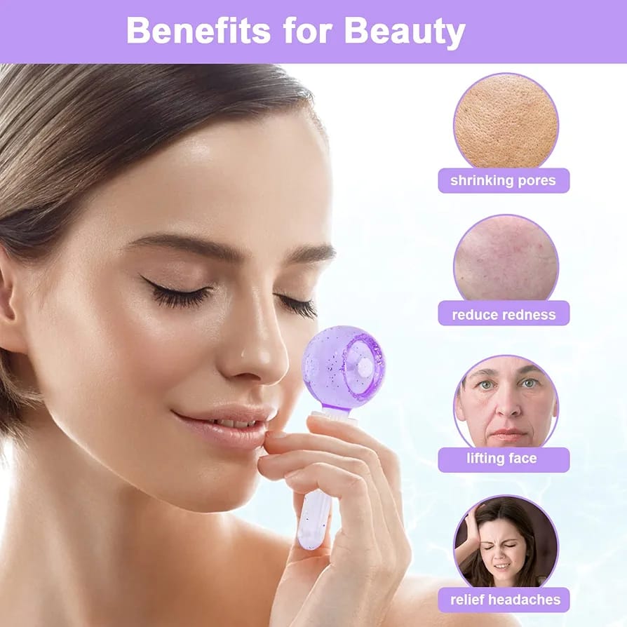 MASAJEADOR FACIAL DE HIELO