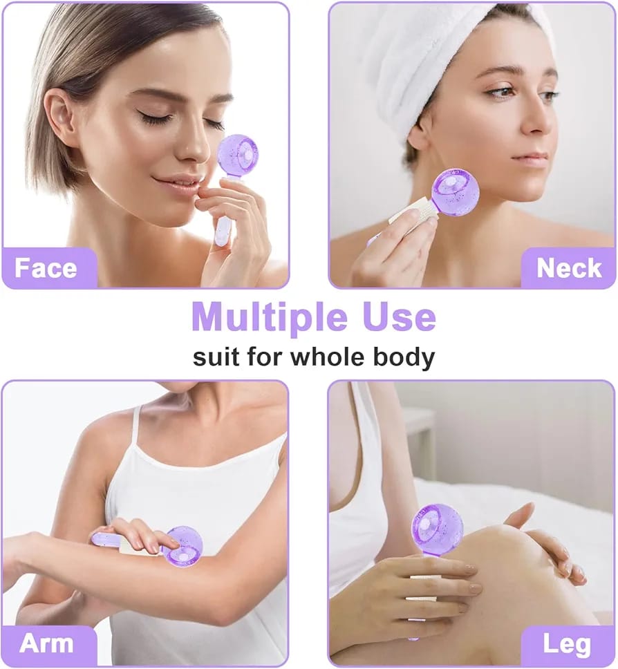 MASAJEADOR FACIAL DE HIELO