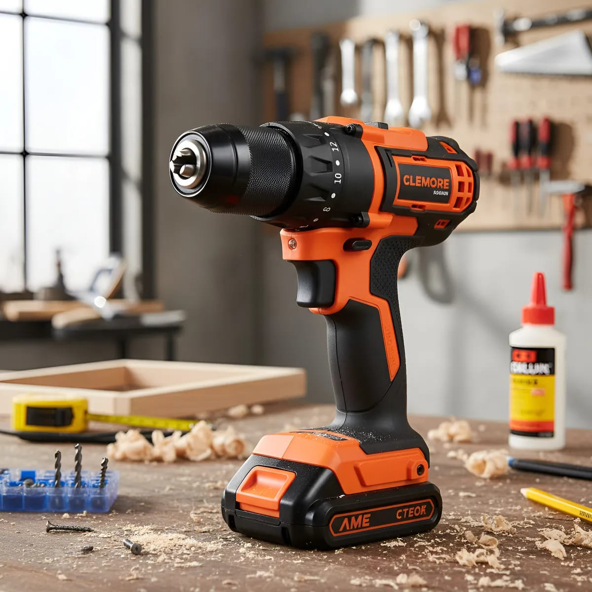 TALADRO DE IMPACTO SIN ESCOBILLAS E INALÁMBRICO DE 20 V