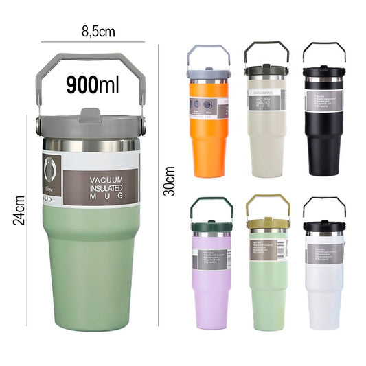 VASO TÉRMICO DE ACERO INOXIDABLE 900 ml