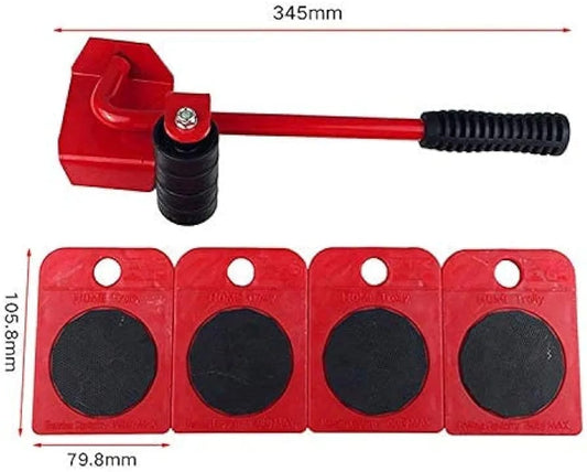 KIT ELEVADOR Y DESLIZADORES PARA MUEBLES