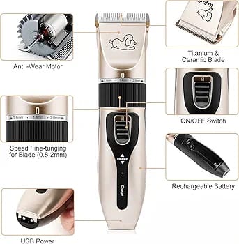 KIT DE PELUQUERÍA PARA MASCOTAS