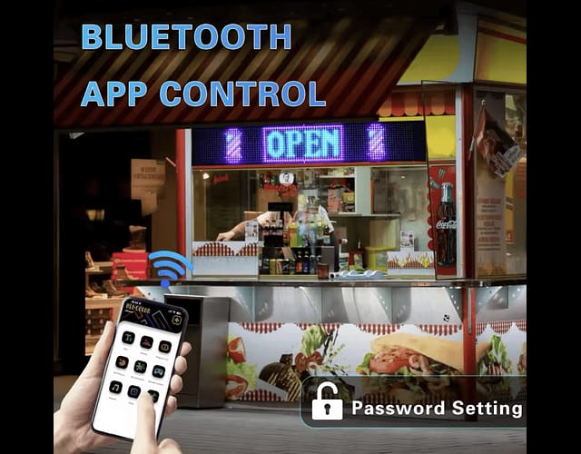 PANEL LED MATRIX PROGRAMABLE PARA AUTO