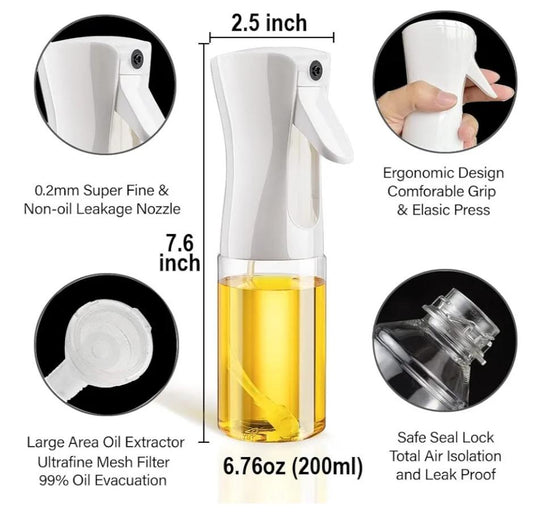 DISPENSADOR DE ACEITE PULVERIZADOR 200ml