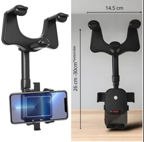 SOPORTE DE CELULAR PARA RETROVISOR – TOMATE