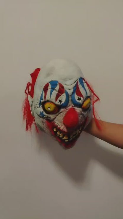 MÁSCARA DE PAYASO TERRORÍFICO HALLOWEEN
